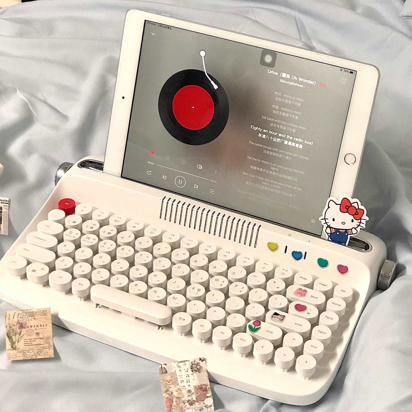 Retro Bluetooth Keyboard