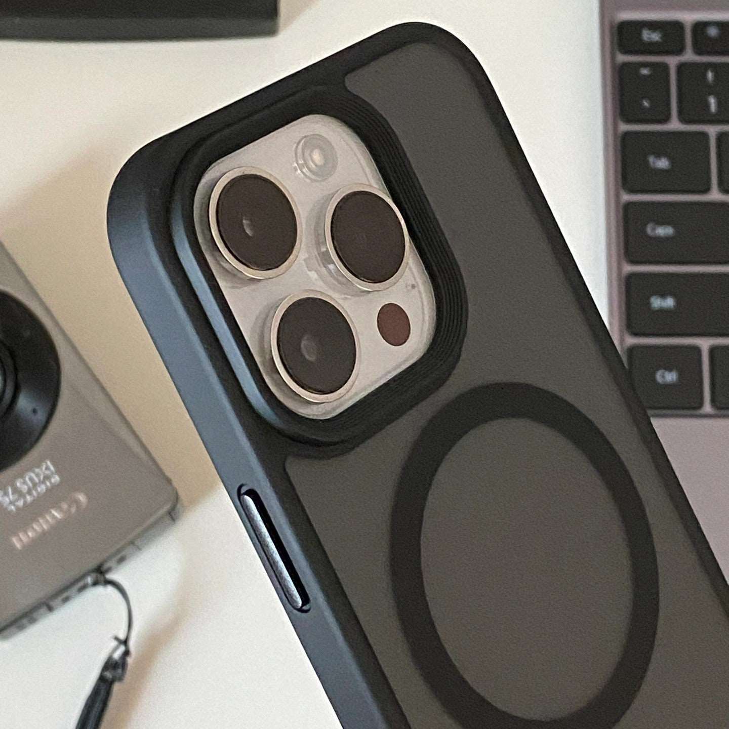 Magnetic suction phone case