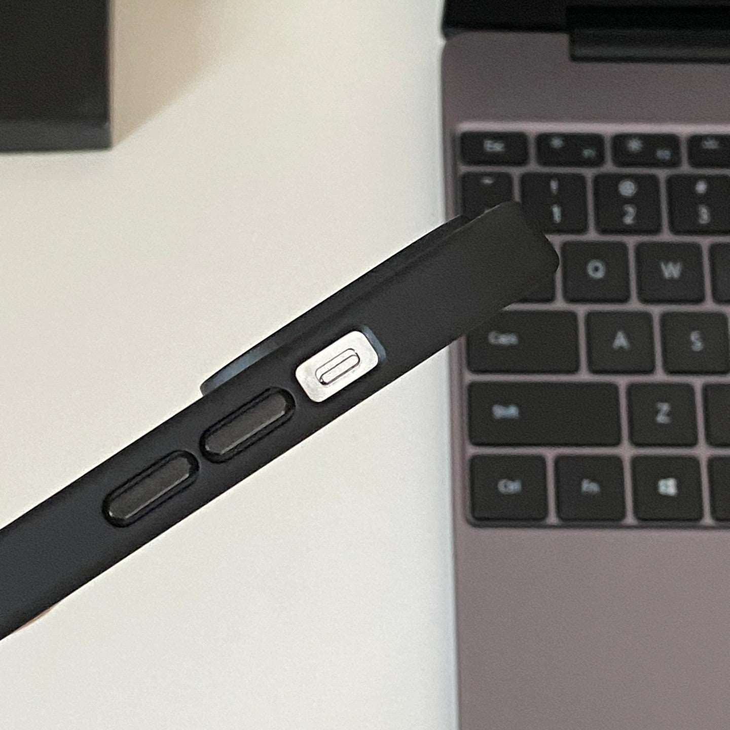 Magnetic suction phone case
