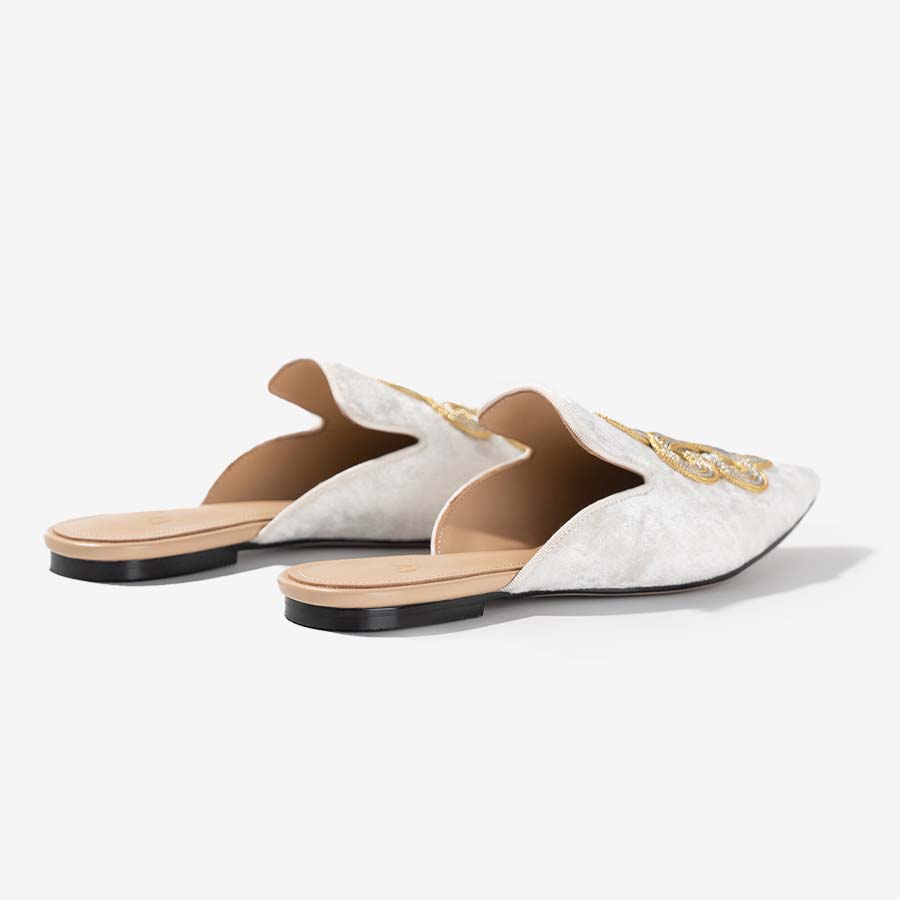 Hand-woven Chinese Knot Mules