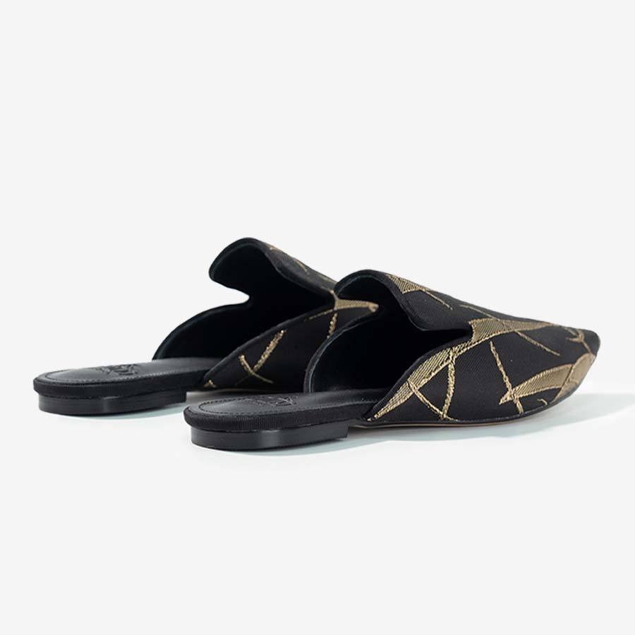 Golden Bamboo Leaf Mules