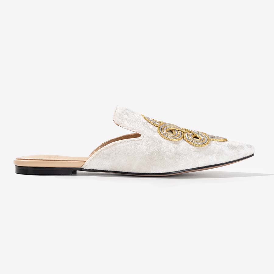 Hand-woven Chinese Knot Mules
