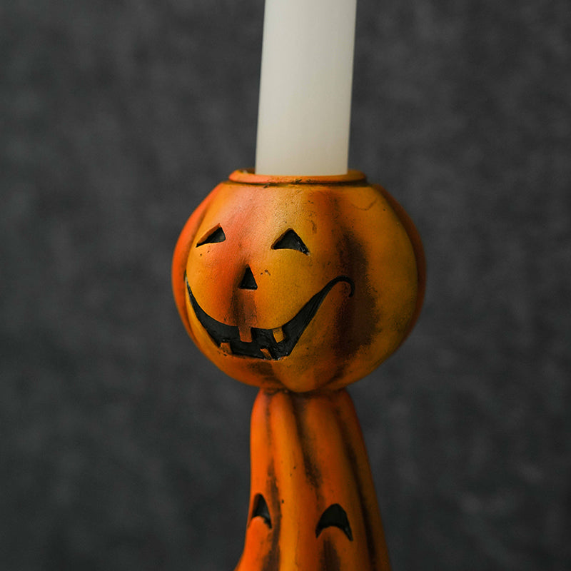 Halloween Pumpkin Candle Holder