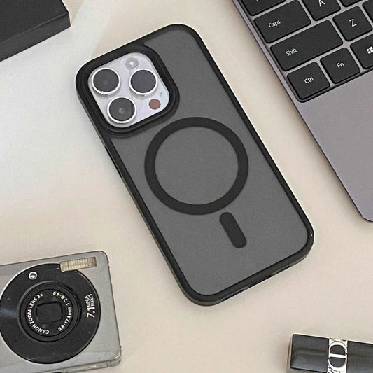 Magnetic suction phone case